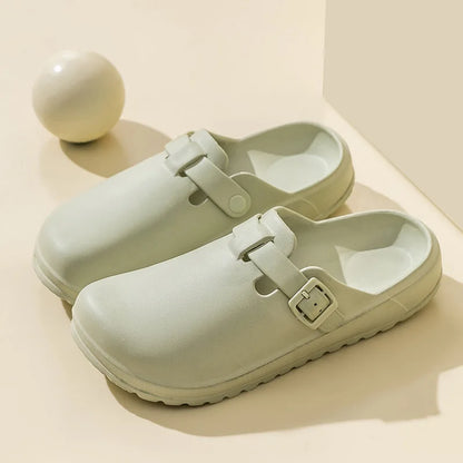 Shevalues Women Men Working Slippers Anti-Slip Operating Room Lab Waterproof Medical Sandals Shoes Nurses Soft Eva Clogs Slides