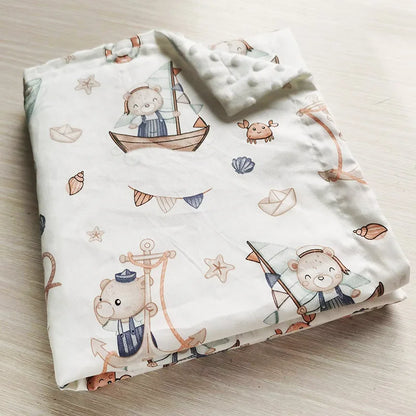 100 * 75 Spring/Summer New Baby Bean Blanket