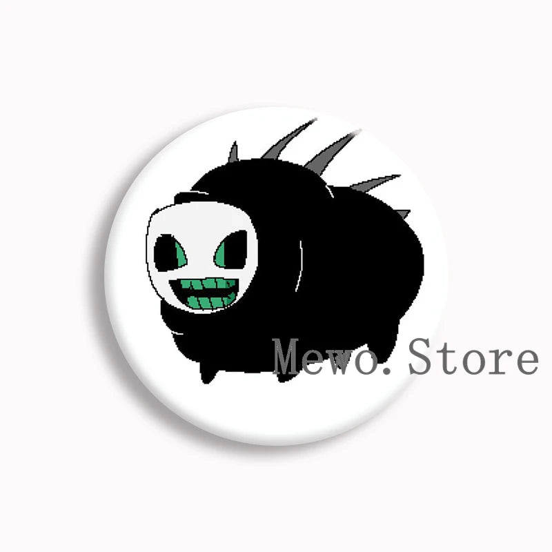 Dod Pursuer Anime Soft Button Pin Forsaken Dead Of Death Brooches Badge Bag Decor Jewelry Gamer Collect