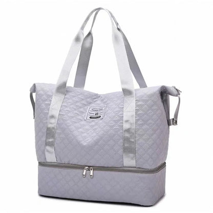 2026Women's Large Capacity Shoulder Bag Foldable Vintage Tote Handbag Casual Commuter Work Travel Bag sac à bandoulière