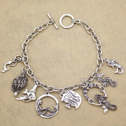 Clearance_Cat Pendant Charm Chain Link Bracelets For Women Cowgirl Cuff Bangles Fashion Jewelry Egyptian Bastet Pulseira Accesso