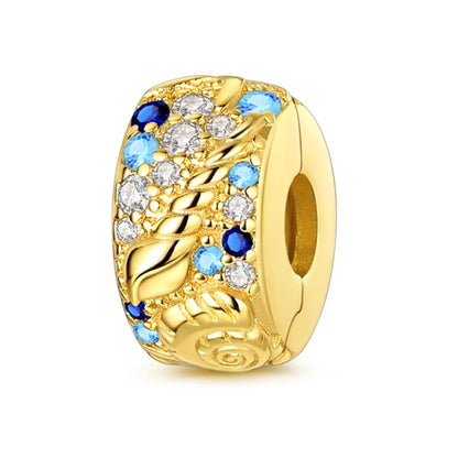 Original 925 Sterling Silver Clip Charm Inlaid Zircon Cat Butterfly Charm Silicone Spacer Beads For Women Bracelet DIY Jewelry