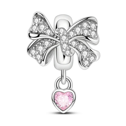 Charms Beads 925 Sterling Silver Tree of Life Peach Heart Sweet Love Charms Fit Pendants Bracelets Necklaces Women Jewelry Gift
