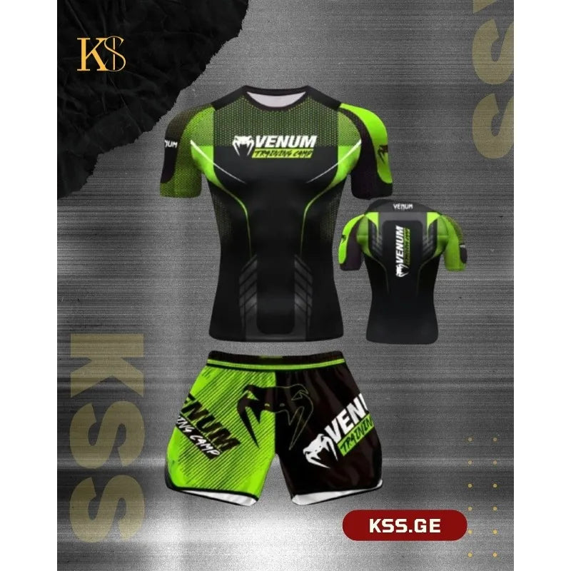 Best-selling Men's and Women's Outdoor Sports Casual Short-sleeved Short-pants Sets; Martial Arts and Boxing Clothing kids