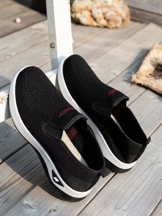 Women Casual Sports Shoes Breathable Lightweight Sneakers Anti-slip Flats Outdoor Running Walking Shoes Female Vulcanized Shoes