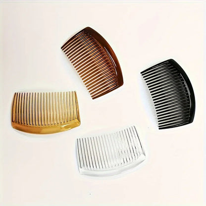 3pcs Fashionable French Style23Toothed Comb - Anti-slip and Durable ABS Plastic, Suitable for All Hair Types