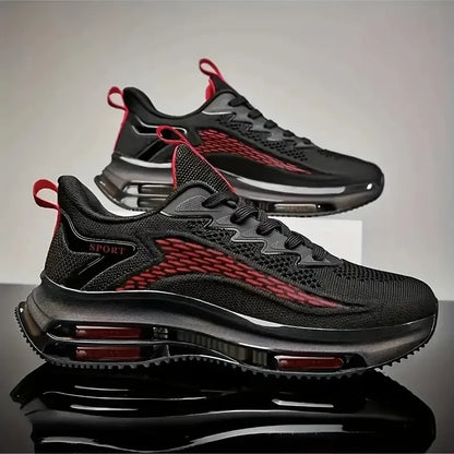 High Quality Sneakers Male Trend Red Platform Basketball Shoes Men Casual White Sport Walking Sneakers Men's Trainer 2025