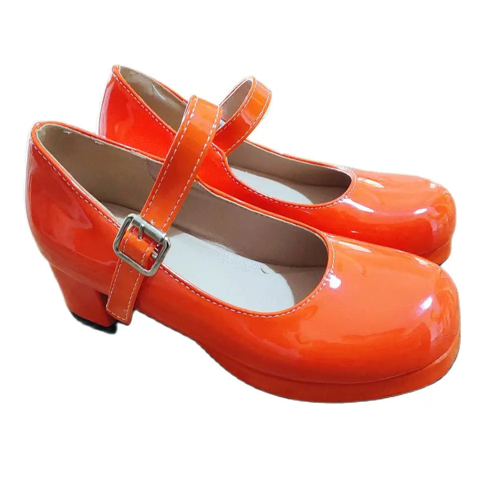 Women's Buckle-Strap Platform Mary Janes