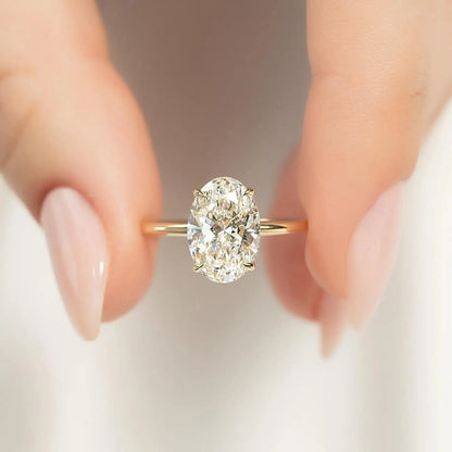 925 Sterling Silver Luxury Shiny 1-8CT Zircon Engagement Ring Wedding Band For Women Promise Eternity Ring Fine Jewelry Gift