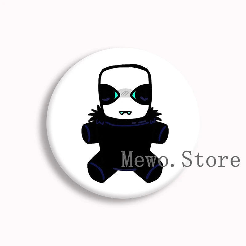 Dod Pursuer Anime Soft Button Pin Forsaken Dead Of Death Brooches Badge Bag Decor Jewelry Gamer Collect