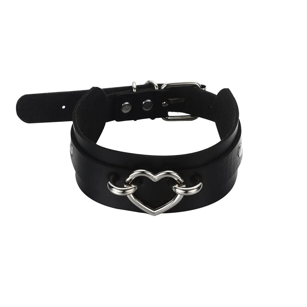 Goth Black Choker Collar for Women Punk Gothic Chockers Halloween Cosplay Jewelry  Costume Accessory