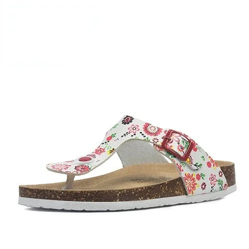 Fashion Women Slippers Flip Flops Summer Beach Cork Shoes Slides Girls Flats Sandals Casual Slippers Shoes Plus Size 35-45