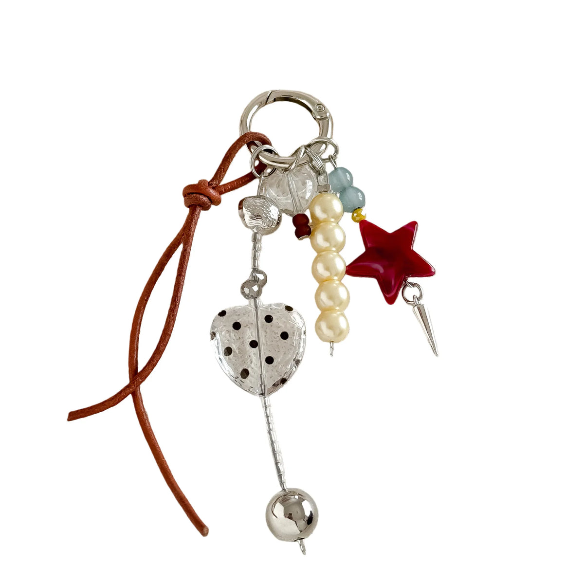 Original New Retro Star Pendant Handmade Beaded Ins Ocean Style Bag Hanging Keychain 2026 Wholesale