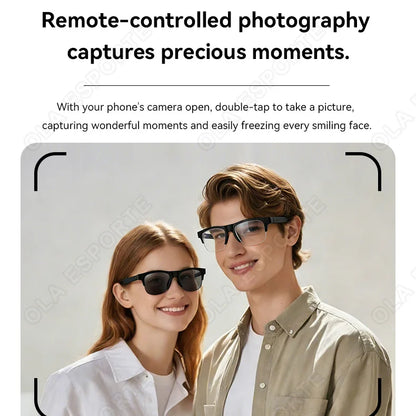 NEW Smart Glasses V5.3 Bluetooth Call High Quality Headphones Outdoor Sports Sunglasses Anti-touch UV Music Player for Men Women
