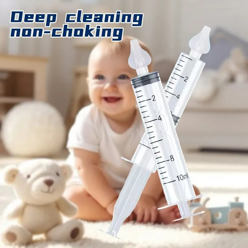 1 PCS Needle Tube Baby Nasal Washer Nasal Cleaning Equipment Simple Operation Child Cleaning Care Products