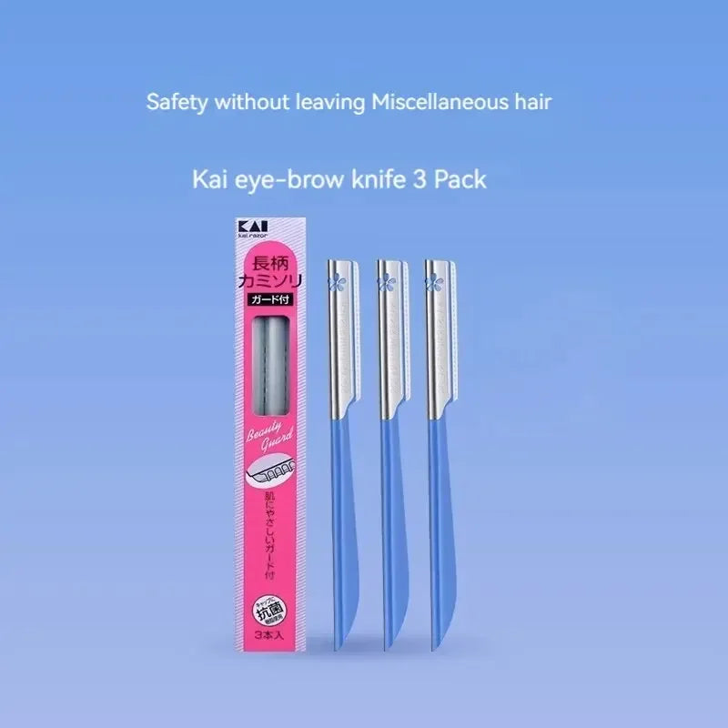 Eyebrow Razor 5PCS Safety Razor Sharp Durable Beginners Fast Safety Net Is Not Easy To Scratch Non-Slip Not Easy to Rust Handle