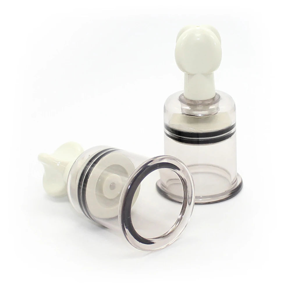 Vacuum Suction Cupping Cup Nipple Suckers Enhancer Massage Vacuum Cans Plastic Enlarger Medical Portable Twist Pump Cupping Too