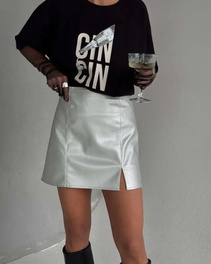American Retro Simple Letters Women Printed T Shirt Ins Pure Cotton Trendy Couple Round Neck Street Clothing Short Sleeved Tops