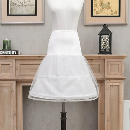 Fashion Lolita Petticoat With Hoop White Underskirt Crinoline Cosplay Breathable Wedding Petticoats Wedding Dress