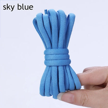 Oval Shoe laces Half Round Athletic ShoeLaces for Running Sneakers Laces Shoes Strings 33 Color Durable without fading Shoelace