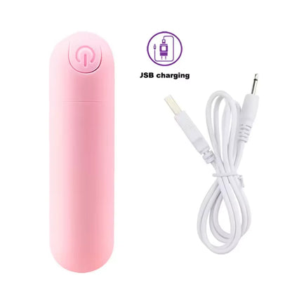 Mini Metal Bullet Vibrator Powerful Stimulate G Spot Vaginal of Female Masturbator Portable Massage Clitoral Adult Toys for 18+