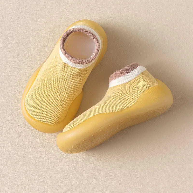 Baby Socks Shoes Infant Color Matching Cute Kids Boys Shoes Doll Soft Soled Child Floor Sneaker BeBe Toddler Girls First Walkers