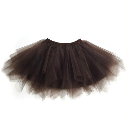Women's Princess Dress Girl Ballet Halloween Christmas Luxury Tutu Tulle Midi Short Dress Retro Ballet Bubble Dance Dress