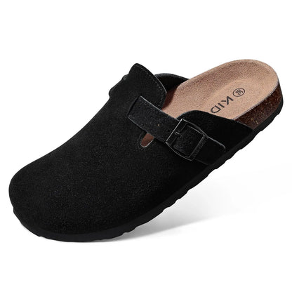 Buckle-Detail Clogs & Slides in Style Options