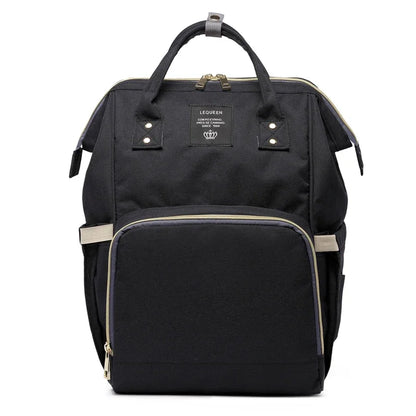 Lequeen Mummy Maternity Diaper Bag Backpack Nappy Bag Large Capacity Stroller Bag Travel Diaper Backpack for Baby Care