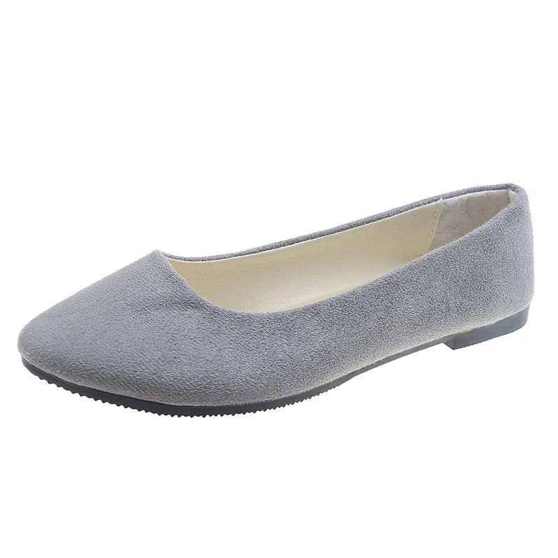 20Colors spring and summer wear women's flat shoes large comfortable shoes female candy color shoes Loafers EU 41/42/43 WSH2214