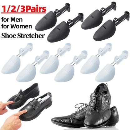 Plastic Shoe Stretcher for Men Women Leather Shoes Adjustable Portable Shoe Tree Stretcher Boots Rack Anti-deformation
