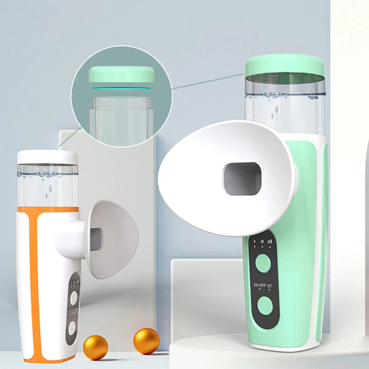 Eye Steamer for Dry Eye Nano Dry Eye Humidifier Portable Eyes Care Device 3 Temperature Eye Drops Tool Rechargeable Mist Sprayer