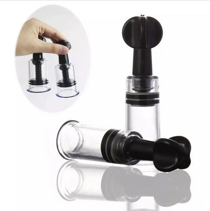 Vacuum Suction Cupping Cup Nipple Suckers Enhancer Massage Vacuum Cans Plastic Enlarger Medical Portable Twist Pump Cupping Too
