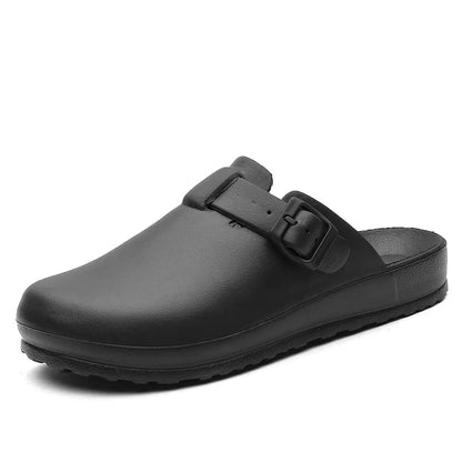 Shevalues Women Men Working Slippers Anti-Slip Operating Room Lab Waterproof Medical Sandals Shoes Nurses Soft Eva Clogs Slides