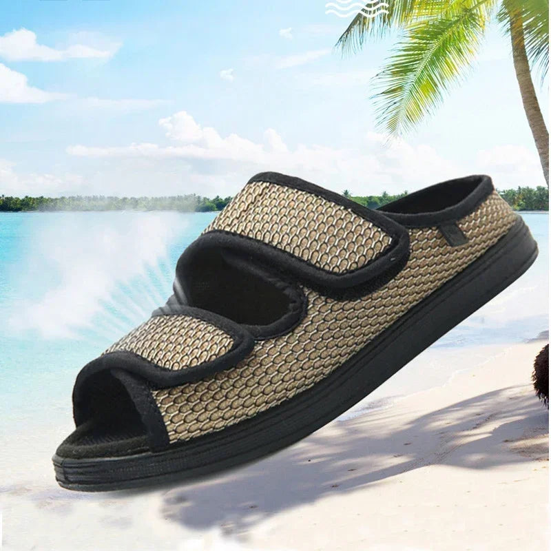 2025 new casual orthopedic wide foot edema shoes, thumb valgus adjustment, soft and comfortable diabetic shoes, walking shoes