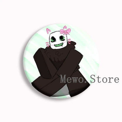Dod Pursuer Anime Soft Button Pin Forsaken Dead Of Death Brooches Badge Bag Decor Jewelry Gamer Collect