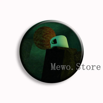 Dod Pursuer Anime Soft Button Pin Forsaken Dead Of Death Brooches Badge Bag Decor Jewelry Gamer Collect