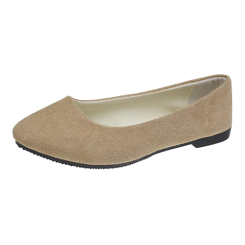20Colors spring and summer wear women's flat shoes large comfortable shoes female candy color shoes Loafers EU 41/42/43 WSH2214