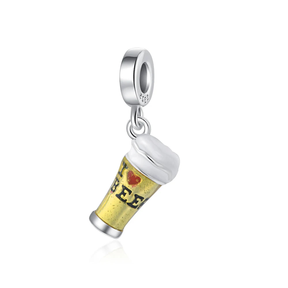 2025 New Hot Selling Colorful Love Puzzle Charm Bead Jewelry 925 Silver Original Women's Bracelet DIY Jewelry Gift