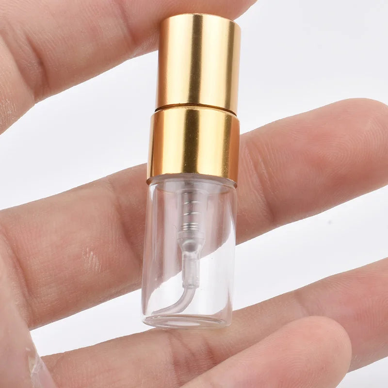 100pcs/lot 2ml Refillable Perfume Bottle Empty Spray Bottle Atomizer Perfume Bottles