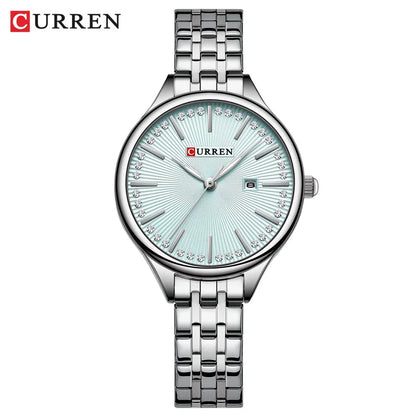 CURREN 9099 Watch for Woman Waterproof Stainless Steel Quartz Ladies Watch High Quality Women's Watches Elegant Female Clock