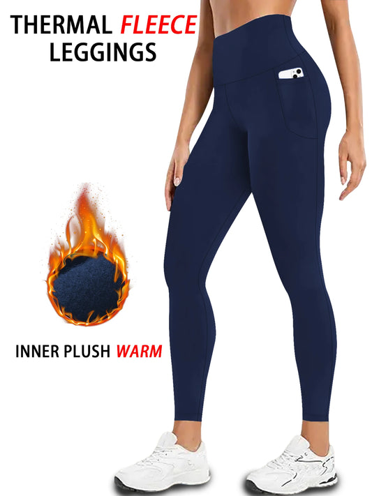 Women's High-Waisted Leggings with Pockets