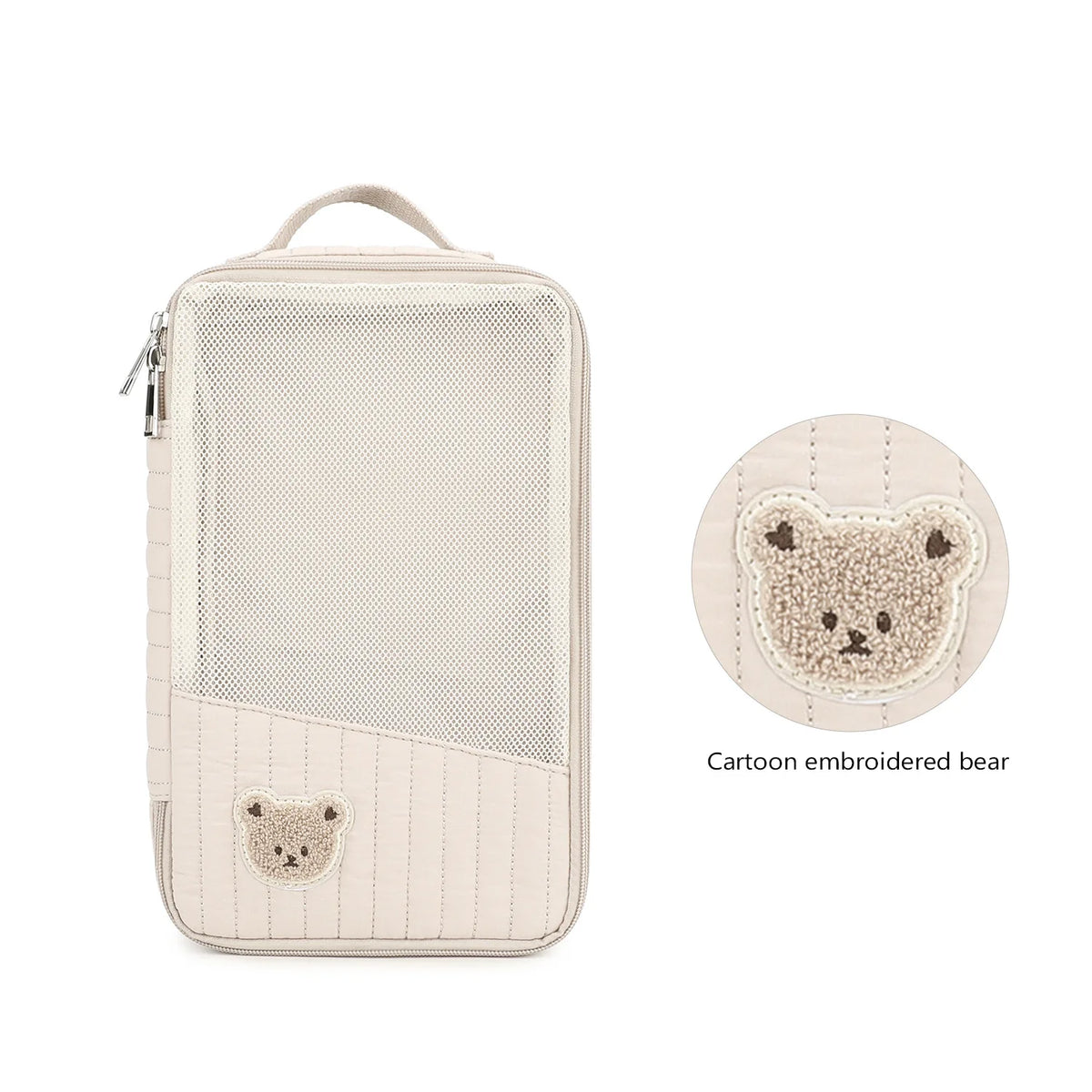 Travel Diaper Bag Bag, Waterproof Portable Diaper Bag for Baby Clothes, Mother Toiletries Bag, Suitable for Travel Mommy Bag