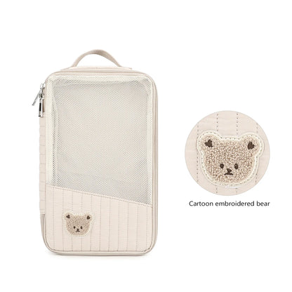 Travel Diaper Bag Bag, Waterproof Portable Diaper Bag for Baby Clothes, Mother Toiletries Bag, Suitable for Travel Mommy Bag