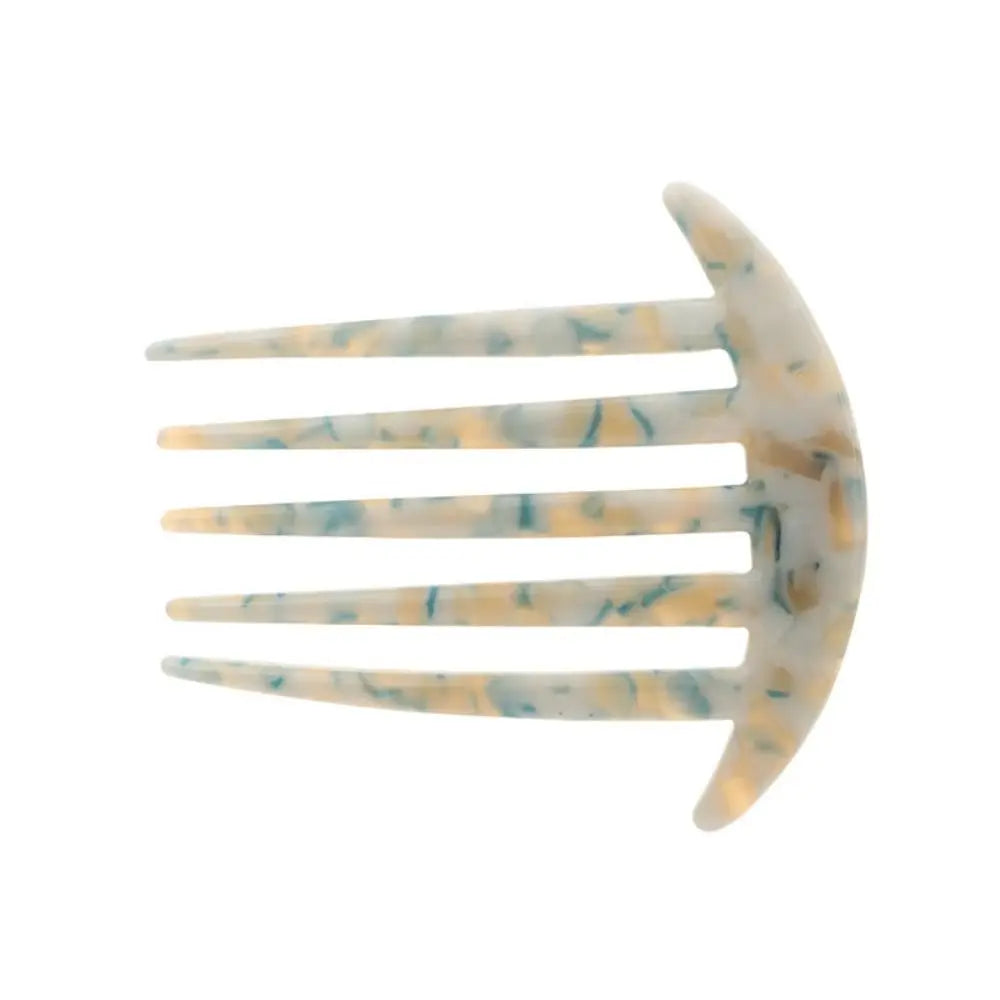 Wide Teeth Acetate Hair Combs Anti-static Traveling Colorful Hairdressing Comb 6 Teeth Fashion Massage Hair Brush Girls Gifts