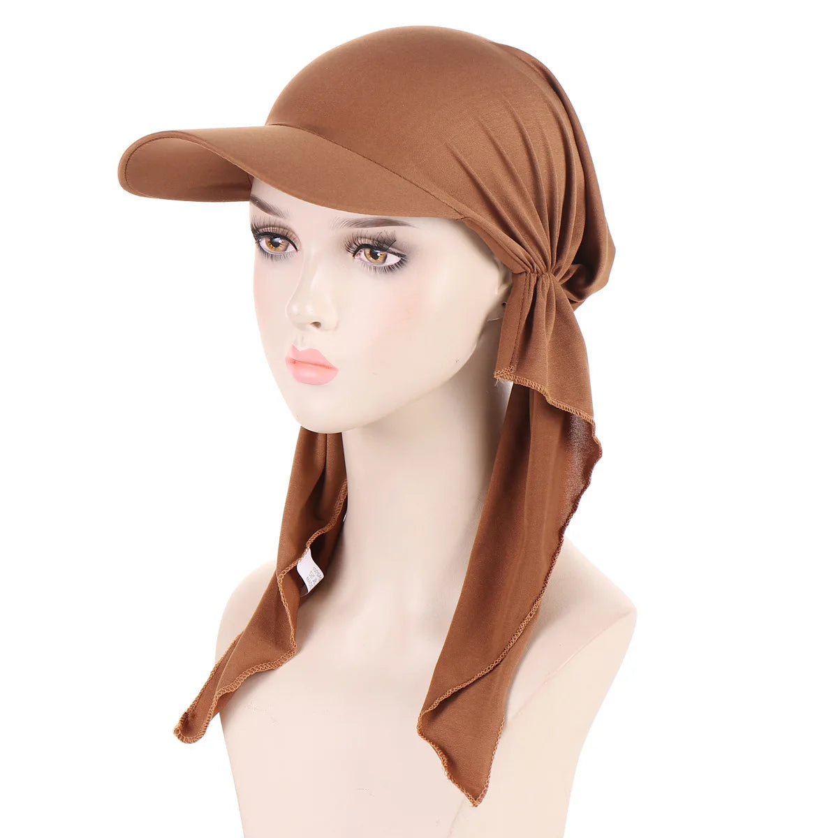 Soft Modal Inner Hijab Caps Muslim Stretch Turban Cap Islamic Underscarf Bonnet Hat Female Headband Turbante baseball cap