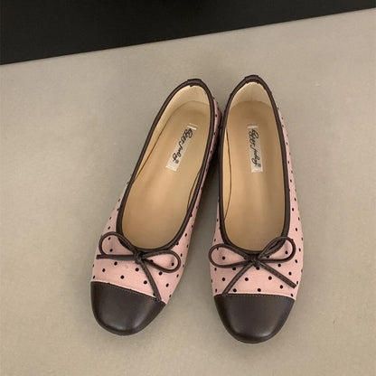 Bailamos Brand New Women Flats Fashion Shallow Ladies Casual Soft Mary Jane Shoes Outdoor Dress Flat Ballet Shoes Mujer