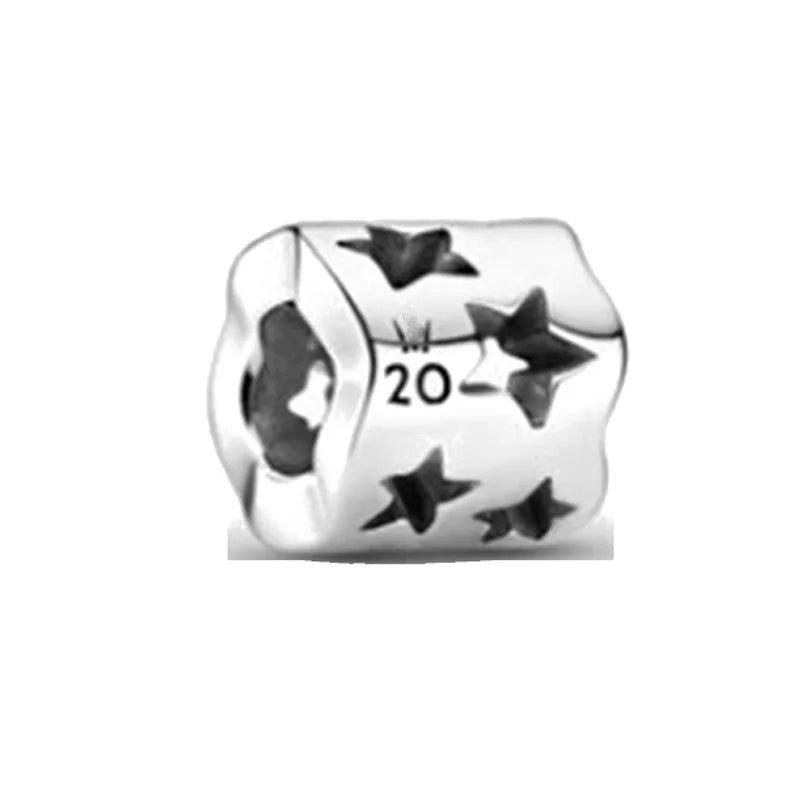 New Heart-Shaped, Charm Bead, Pig, Headphone ,Pendant Suitable For Bracelet Original DIY Exquisite jewelryaccessories 925 silver