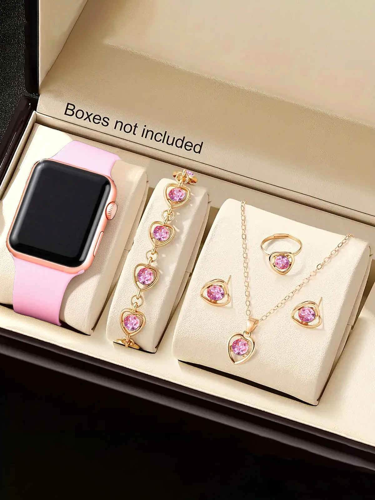 LED Simple Electronic Watch And Jewelry Set Non-Smartwatch Birthday Gift without Box
