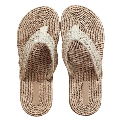 Ladies Shoes Flip Flops Fashion Flip Flops Beach Slippers Bohemian Sandals Womens Indoor Bedroom Flat Slippers Footwear Slides
